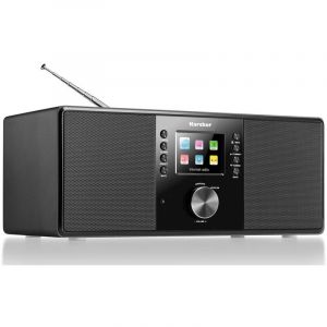 K&auml;rcher Dab 7000i Internet Radio Dab +-FM RDS - WiFi & Bluetooth - Connexion USB - AUX-in - R&eacute;veil avec Double Alarme Noir