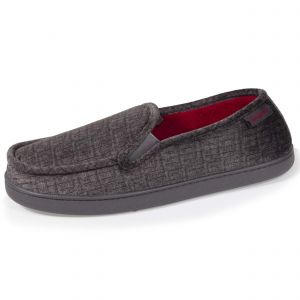 Image de Isotoner Chaussons mocassins Homme Gris