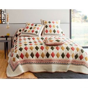 Housse de coussin ADANA 40x40 orange poterie