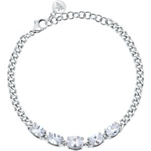 Morellato Bracelet pour femme en Acier serti de zircon - 0.007 g - taille : 163CM - SAVY13