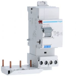 Image de Hager Bloc différentiel 3P+N 40A 30mA type AC BDC440F