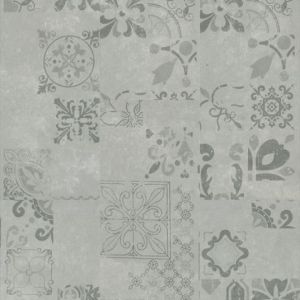 Décoweb Tarkett - Dalle pvc clipsable rigide Ultime Plus - Carreaux de ciment gris - Finition extra mate - Paquet de 2.253m²