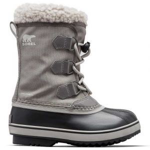 Sorel Bottes d'Hiver Unisexes pour Enfants, Yoot Pac Nylon, Gris (Quarry/Dove), Taille : 37