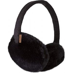 Barts Plush Earmuffs Cache-Oreilles Femme, Noir