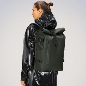 Rains Sac à dos Rolltop Rucksack Large 52 cm Green