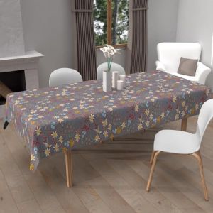 Soleil d'Ocre Nappe imprimée Anti-tâches Rectangle 140x200 cm Artemis