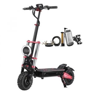 Trottinette Électrique Boyueda S5, Moteur Double 2×3000w, Batterie 60v 38ah, Pneus Tubeless De 11'', Freins À Disque Hydrauliques