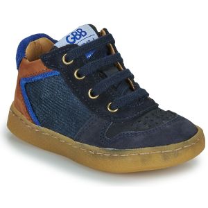 GBB Baskets montantes enfant OSMAN TWIST Bleu - Taille 24,25,26,27
