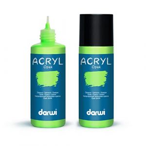 Image de DARWI (une marque Clairefontaine) DA0220080659C - DARWI ACRYL OPAK 80 ML VERT PASTEL