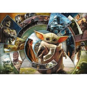 Trefl Puzzle 1000 pièces : Star Wars - La journée de Grogu