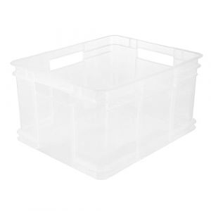 Keeeper OKT 2053558 Euro-Boîte Plastique Transparent XL