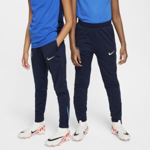 Nike Pantalon de foot en maille Dri-FIT Chelsea FC Strike pour ado - Bleu - Taille XL - Unisex