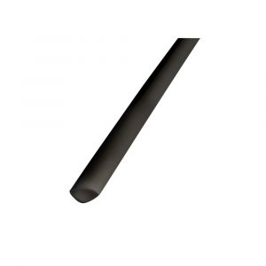 Un quart rond de revêtu noir brillant 14 - 2.40m