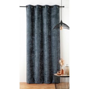 LINDER RIDEAU THERMIQUE COLORADO BLEU DE MINUIT 135x260cm