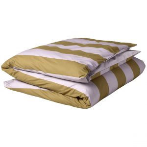 Declikdeco Housse de couette MALO Poivre rose/Nuts