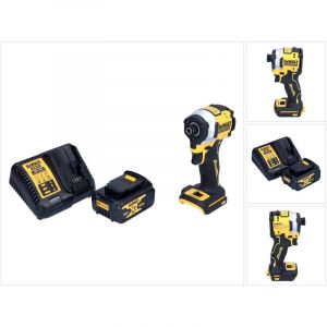 Dewalt DCF850M1 Visseuse à choc sans fil 205Nm 1/4" 18V Brushless + 1x Batterie 4,0Ah + Chargeur