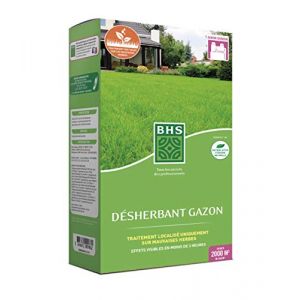 Image de BHS DG900 Desherbant Gazon | 900 ML | Soit 2000 m² | Formulation concentrée Action Express, Fabriqué en France