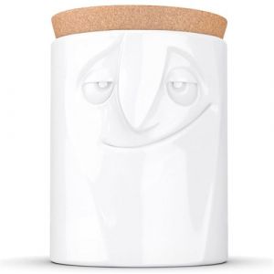 Pot Alimentaire T en En Porcelaine Et Li&eacute;ge Neuf