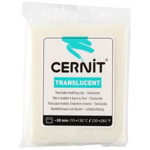 Cernit Pâte Translucent 56g - Translucide Phosphorescent 024