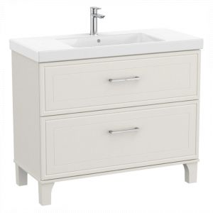 Roca Meuble de salle de bain ROMEA Gris Mat Fonc&eacute; - 100 cm