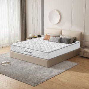 Yidatong - Matelas 140x190 cm - Ép 25 cm - Mousse à mémoire de Forme et Blue Latex - Confort Équilibré - 7 Zones - Durable - Respirant