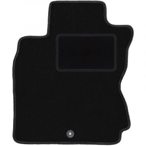 Tapis conducteur noir pour : Nissan Note I E11 monospace (2006-2012)