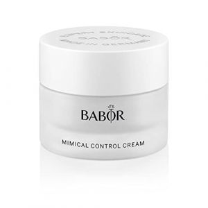 Babor Classics Mimical Control Cream, Crème Légère pour Le Visage pour Peaux Sèches, Contre Les Rides D'Expression et Les Micro-Crispations, Formule Végétalienne, 50 ml