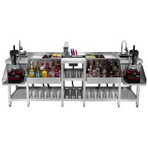 Monster shop Station pour Bar &agrave; Cocktails Jumelle - Version Compacte Kukoo
