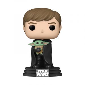 Funko LUKE SKYWALKER WITH GROGU / STAR WARS THE MANDALORIAN / FIGURINE POP