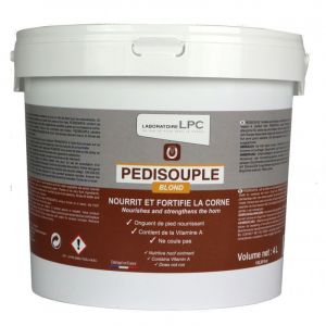 LPC Soin sabots pour cheval Pedisouple blond