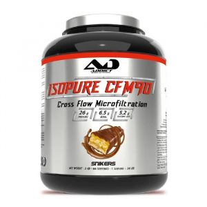 Addict sport nutrition Isopure cfm 90 2kg snickers whey isolate