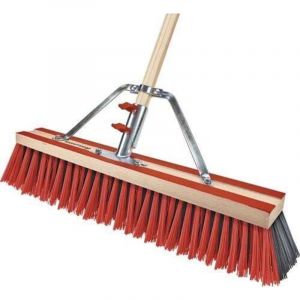 PEGGY PERFECT Balai de rue avec manche 'Bulldozer', 600 mm