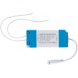 TechBrey Driver Dimmable TRIAC 180-260V Sortie 40-65V DC 300mA 18W