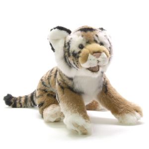 Anima Peluche Ushuaïa - Tigre brun 35 cm