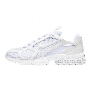 Nike Homme Air Zoom Spiridon Cage 2 Sneaker, White White Black, 40.5 EU