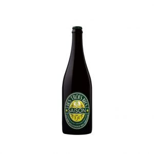 Image de Brasserie Les 3 Becs Bière saison bio. La bouteille de 75 cl