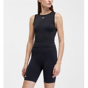 Image de Under Armour Débardeur de sport Train court ajusté Noir - Couleur Noir - Taille S