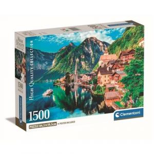 Clementoni Puzzle 1500 pièces : Hallstatt