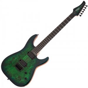 Schecter C-6 PRO - Guitare électrique - Aqua Burst