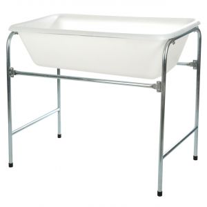 Kerbl Piétement de laiterie zingué pour évier