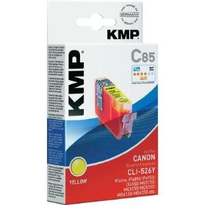 Image de KMP C85 - Cartouche d'encre jaune compatible Canon CLI-526 Y