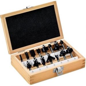 Metabo Assortiment de fraises-SP 6 mm 15 pcs.