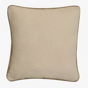 Coussin carré en coton (40x40 cm) Nurmel SKLUM Crème Cannoli