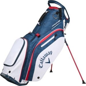 Callaway Fairway 14 Sac de golf sur pied Navy Houndstooth/White/Red