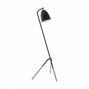 Eglo Lampadaire WESTLINTON Noir, Cuivre, 1 lumière - Vintage - Intérieur - WESTLINTON - Délai de livraison moyen: 8 à 12 jours ouvrés. Port gratuit France métropolitaine et Belgique dès 100 %u20AC.