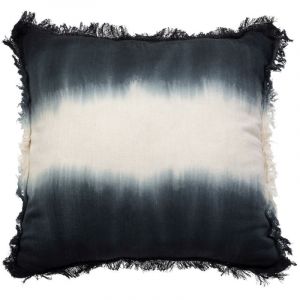 Atmosphera Coussin tye and die Inuit dreams bleu 30x50cm cr&eacute;ateur d'int&eacute;rieur