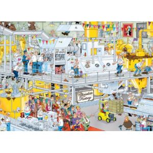 Jumbo Chocolate Factory - Puzzle Jan Van Haasteren 1000 pièces