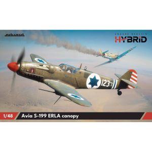 Eduard Maquette avion : Avia S-199 ERLA canopy - 1/48