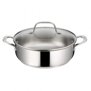 Image de Lagostina EVELIA Sauteuse 2 anses 26 cm inox + couvercle