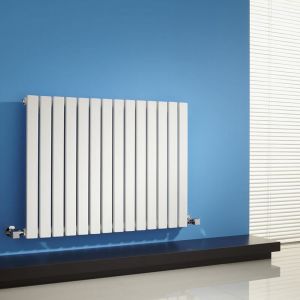 Image de Hudson Reed Radiateur design horizontal Sloane 63,5 cm x 83,4 cm x 5,4 cm 842 Watts